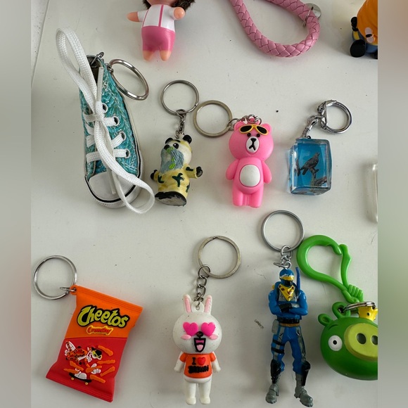 Assorted Kids Toy Keychains Set - Picture 5 of 11